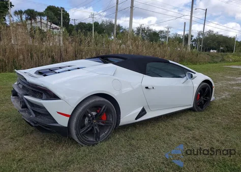 2021 Lamborghini Huracan Evo из США, поврежденный, VIN ZHWUT5ZF7MLA15963